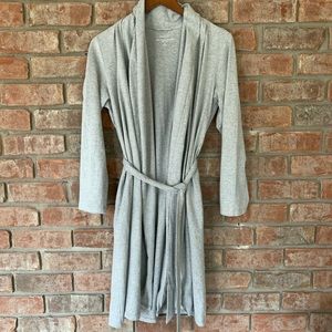 J. Jill Gray Pure Brushed Bath Robe Sz XSP Petite